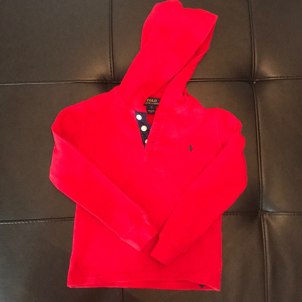 Ralph Lauren Henley with hood